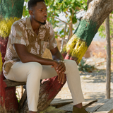 Men's Linen Pants - Sand