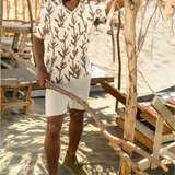 Men's Linen Shorts - Sand