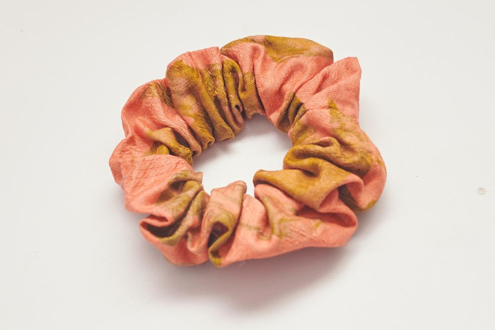 Hand Batiked Rayon Hair Scrunchie Hand Batiked Rayon Hair Scrunchie