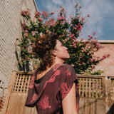 Crop Top - The Original Ackee Print