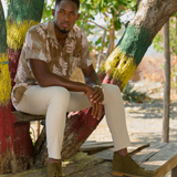 Men's Button-up Shirt - Breadfruit Clay