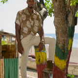 Men's Button-up Shirt - Breadfruit Clay