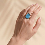 Natural Stone Ring Single stone