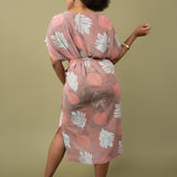 Wrap Dress - Pink Breadfruit